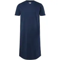 Men Plus Langer Schlafanzug in navy blau | Gr.: 6XL