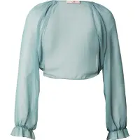 Vera Mont Bolero-Jacke mit gekräuseltem Ausschnitt in Cloudy Sky | Gr.: 42