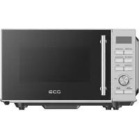 Ecg MTD 2083 FGS, Arbeitsplatte, Grill-Mikrowelle, 20 l, 800 W, Silber