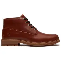 Timberland für Herren. TB0A5SRXEM61 Braune Chukka-Stiefeletten Stormbucks aus Leder (40), Wohnung, Schnürsenkel, Lässig, Klassisch