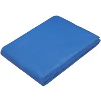 vidaXL Plane mit Ösen Blau 8 x 8 m 180 gsm PE