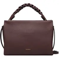 Coccinelle Elegante Braune Tasche mit Verstellbarem Gurt und Viel Stauraum