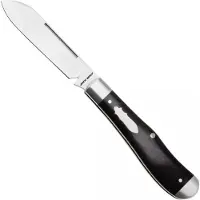 Jack Wolf Knives Jack Wolf Gateway Eureka EUREK-01-EBONY Satin 14C28N, Ebony Wood, Taschenmesser