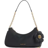 Michael Kors 32T6AY5C2C MD CHN PCHETTE W CHARM Schwarz