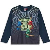 LEGO kidswear LWTAJ 713 - T-shirt Long Sleeve dark navy (590) 134