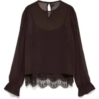 Vero Moda Bluse in Braun - XS