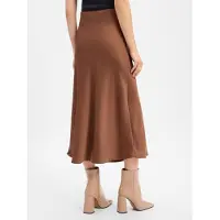 Marie Lund Satinrock in nougat | Gr.: S