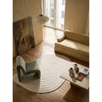 KADIMA DESIGN Teppich Pflegeleicht Creme 200x290 cm - CETINA