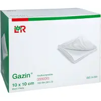 Docpharm GmbH Gazin Mullkomp.10x10 Cm Steril 8fach 50X2 St
