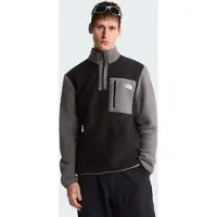 The North Face - Warme und leichte Fleecejacke &ndash; Herren &ndash; Yumiori 1/4 Zip - M Yumiori 1/4 Zip TNF Black Smoke für Herren - Größe L -