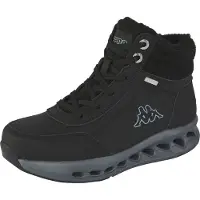 Bonprix Sneakerboots "DOMINIKA", Damen, Gr. 36, Synthetik, schwarz, Schuhe Sneakerboots, Winterschuhe, Schnürboots, Sneaker