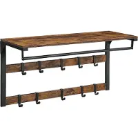 Relaxdays Wandgarderobe 3-in-1