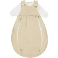 Alvi BABY-MÄXCHEN 2-tlg. Ganzjahresschlafsack Frottier mit Belüftungssystem 2.5 TOG, beige, 56