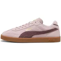 Puma Club II Era Suede Damenschuhe Schnürschuhe Sportive Rosa Freizeit