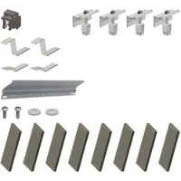Vaillant Set Basis für 1. Reihe /3 Flachdachsystem, SÜD 10 Grad für 1 Modul