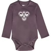 Hummel Baby-Body mit langen Ärmeln Logo
