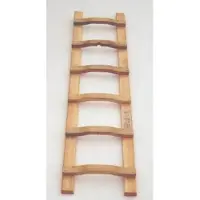 Proregal Dachdeckerleiter geleimt+Holzschrauben | 12 Sprossen | 3,5m Länge | Holz | Dachleiter