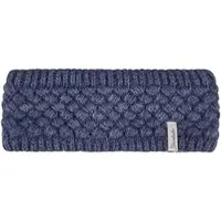 Sterntaler Stirnband Struktur in blau melange | Gr.: 57 cm