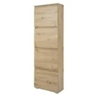 Smart Schuhkipper BEN ¦ holzfarben ¦ Maße (cm): B: 58 H: 176 T: 25.0