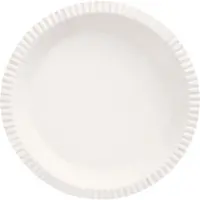 Starpak 150 Schalen, Pappe rund Ø 19 cm · 2,4 cm weiss