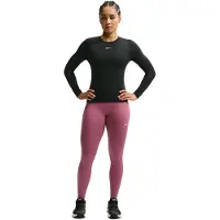 Nike W NK DF ONE HR TIGHT USEAM PINK SMOKE/WHITE