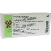 Wala Geneesmiddelen (eigen cnk) Iscucin Quercus Potenzreihe I Ampullen 10X1 ml