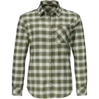 Schöffel Outdoorbluse SCHÖFFEL "Blouse Style Kleion WMN", Damen, Gr. 36, 6185, grün, Oberstoff: 100% Baumwolle, bequem, V-Ausschnitt, Blusen Outdoorbluse