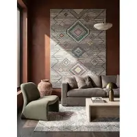 KADIMA DESIGN Outdoor-Teppich 140x200 cm Creme Balkon Garten Outdoor Terrasse LIMMAT |
