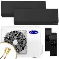 Carrier Multisplit Klimaanlage | High Line | Schwarz | 2x3,5 kW | Quick Connect