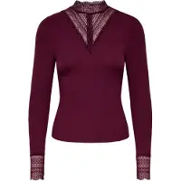 ONLY Tilde High Neck Lace Top Damen XL