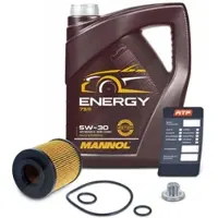 BESTPRICE Ölfilter + 5l 5W-30 Motoröl [Hersteller-Nr. 41846479] für Opel, Vauxhall, Chevrolet
