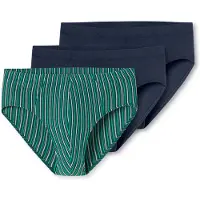 Schiesser Mini Slip / Unterhose 95/5 Essentials in Blau / grün | Gr.: XXL