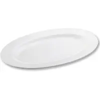 Wilmax Platte 30.5 cm aus Porzellan, Weiß, 1er Set