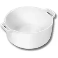 Wilmax Auflaufform mit Griffen 510 ml Porzellan Weiß, 2er Set