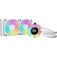 be quiet! Light Loop IO LCD 240mm (weiss)