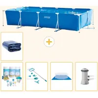 Intex Rechteckiger Frame Pool - 450x220x84 cm - 6-teilig S20076