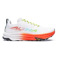 Altra - Traillaufschuhe &ndash; Herren &ndash; M Mont Blanc Speed - M Mont Blanc Speed White/Fry Coral/Vapor Blue für Herren aus Wolle - Größe 45 -