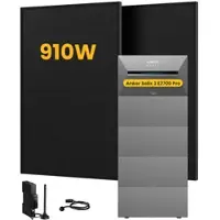 Anker SOLIX Solarbank 3 E2700 Pro, mit 2 x 455W Bifaziale Solarmodule, by Powerness - 13.5kWh / 1 x Smart Meter / Powerness Express (Lieferzeit: 5-14 Werktage)