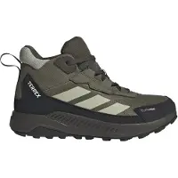 Adidas Terrex Anylander Mid Climaproof Traxion Junior Hiking Shoes Junior Boys AND Girls olistr/halgrn/shaoli (AETE) 3.5