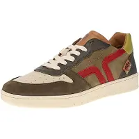 Kamo-Gutsu Campo-048 - Herren Schuhe Sneaker - Musgo-Papavero Größe 41 EU