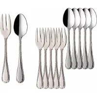 Villeroy & Boch Kreuzband Septfontaines Kaffeebesteck Bundle 12-teilig