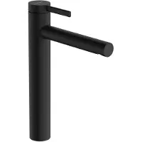 Hansgrohe Zesis S Einhebel-Waschtischmischer 230 CoolStart für Aufsatzwaschtische, ohne Ablaufgarnitur, 74731670, Farbe: Mattschwarz