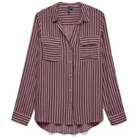 Vero Moda Langarmbluse in windsor wine | Gr.: S
