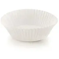 Ecopack Fettabweisende weiße Papierförmchen ø 7 x 3 cm (10000 Einheiten)