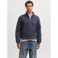 Jack & Jones Sweatshirt Mit Halbem Reißverschluss