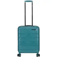 KENORADA Handgepäckkoffer Stratosphere Spinner S exp. 55cm transf. teal - 55