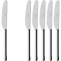 Villeroy & Boch Tafelmesser "Tafelmesser Udine 238 mm 6er Set silber" Spülmaschinenfest