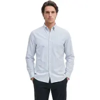 Marc o'polo Marc OPolo Langarmhemd "aus gestreifter Bio-Baumwolle"