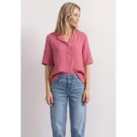 Street One Hemdbluse Sommerbluse, hochwertiger Musselin aus Baumwolle