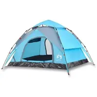 Furnicato Campingzelt Kuppel Blau 230 X 200 X 148 Cm